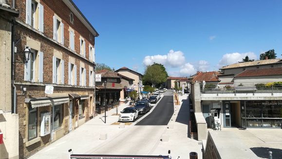 Aménagement de la rue Jean Marie Vianney, Ars sur Formans